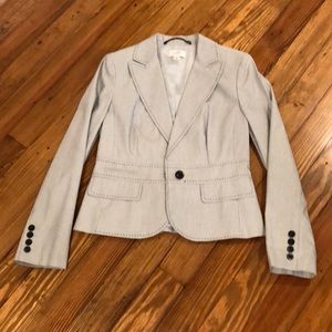 SUIT - Striped Ann Taylor Loft suit. Size 6